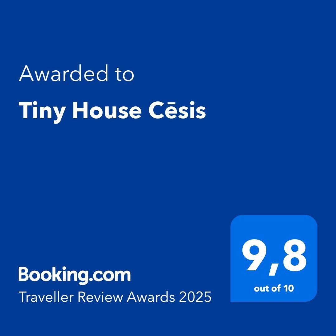 Вілла Tiny House Цесіс Екстер'єр фото